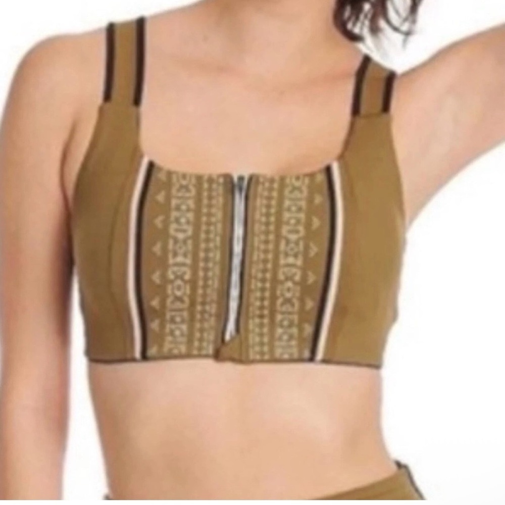 FP Movement by Free People Olive Sports Bra size XS
